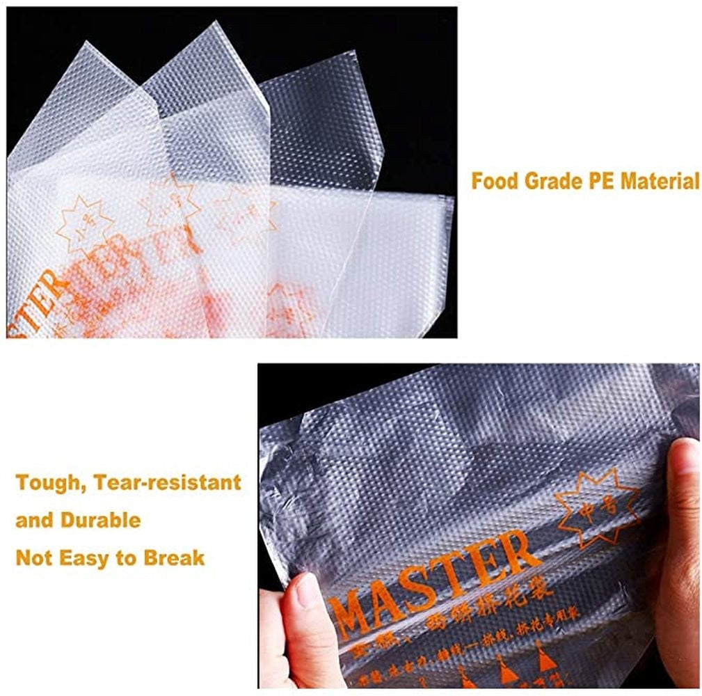 100/50/20pcs Disposable Pastry Bags Cake Cream Piping Bag for Cake Design Decorating Tools Kitchen Baking Accessories