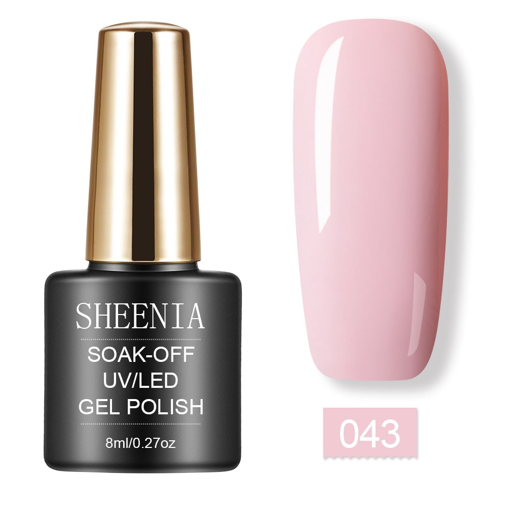 UV Gel Varnish Nail Polish Set For Manicure Gellak Semi Permanent Hybrid Nails Art Off Prime White Gel Nail Polish Top Coat