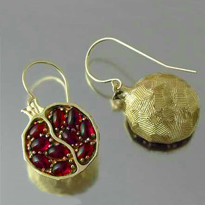 Vintage Ethnic Flower Drop Hanging Earring for Women Tredn Fashion Lovely Ear Pendant Dangle Earrings Jewelry Accessories