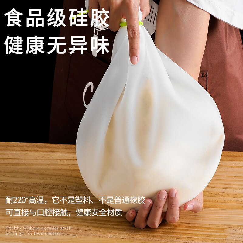 A2892 Silicone Knead Dough Bag Dough Kneading Bag Baking Bag Freshness Protection Package