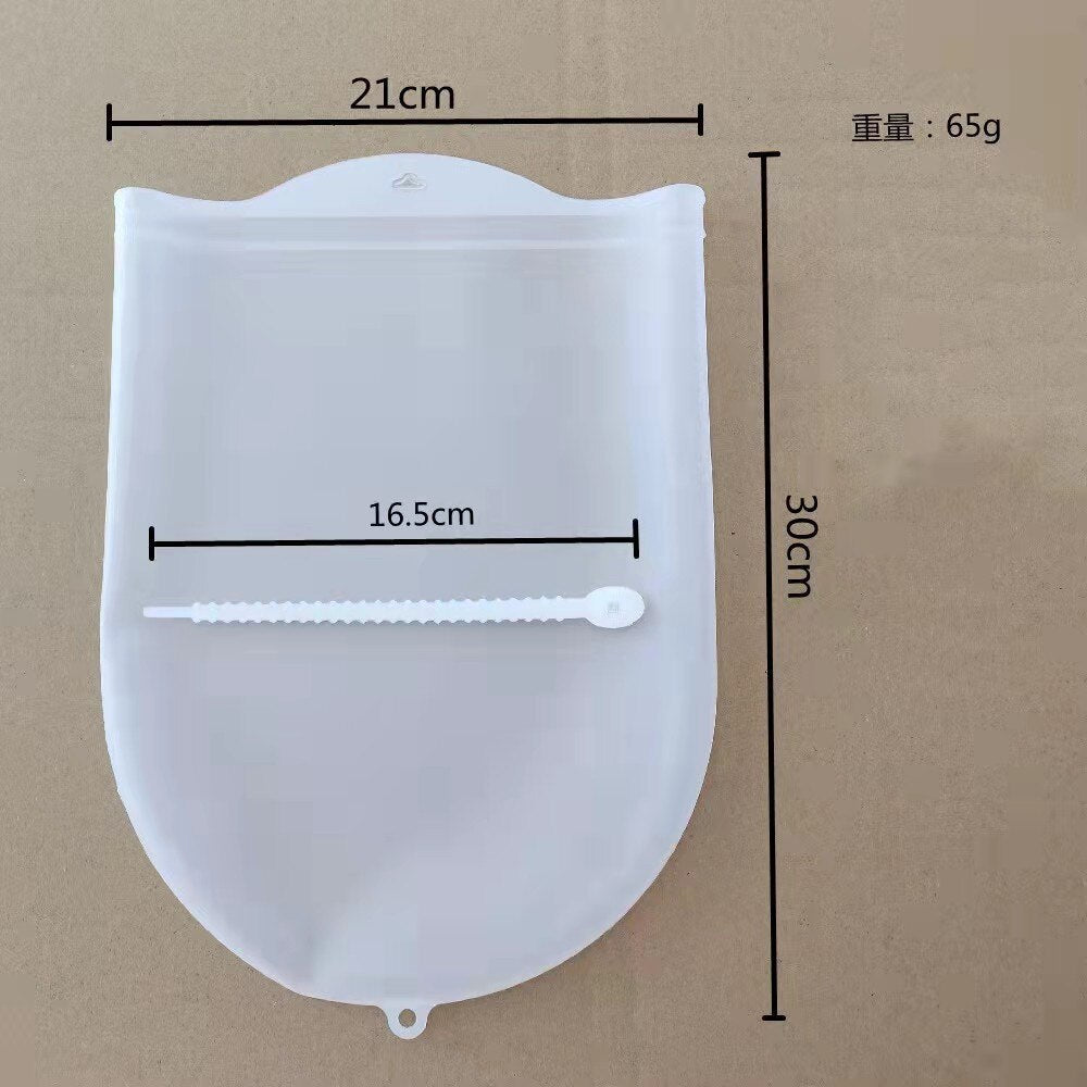 A2892 Silicone Knead Dough Bag Dough Kneading Bag Baking Bag Freshness Protection Package