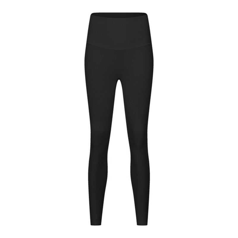 2023 NWT Women Sports Stretch Legging Yoga High Elastic Solid Skinny Capris Leggings Free Shipping