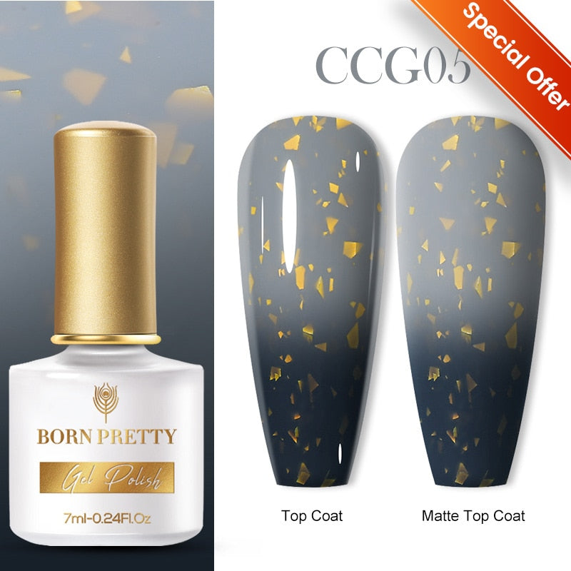 BORN PRETTY Milky Pink Quick Extension Gel Nail Polish Rubber Base Gel Camouflage Color Coat Semi Permanent Nails Art Gels 7ml