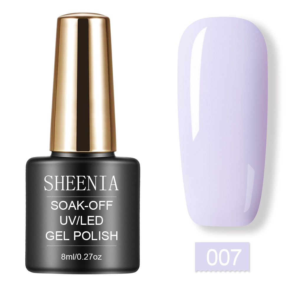 UV Gel Varnish Nail Polish Set For Manicure Gellak Semi Permanent Hybrid Nails Art Off Prime White Gel Nail Polish Top Coat