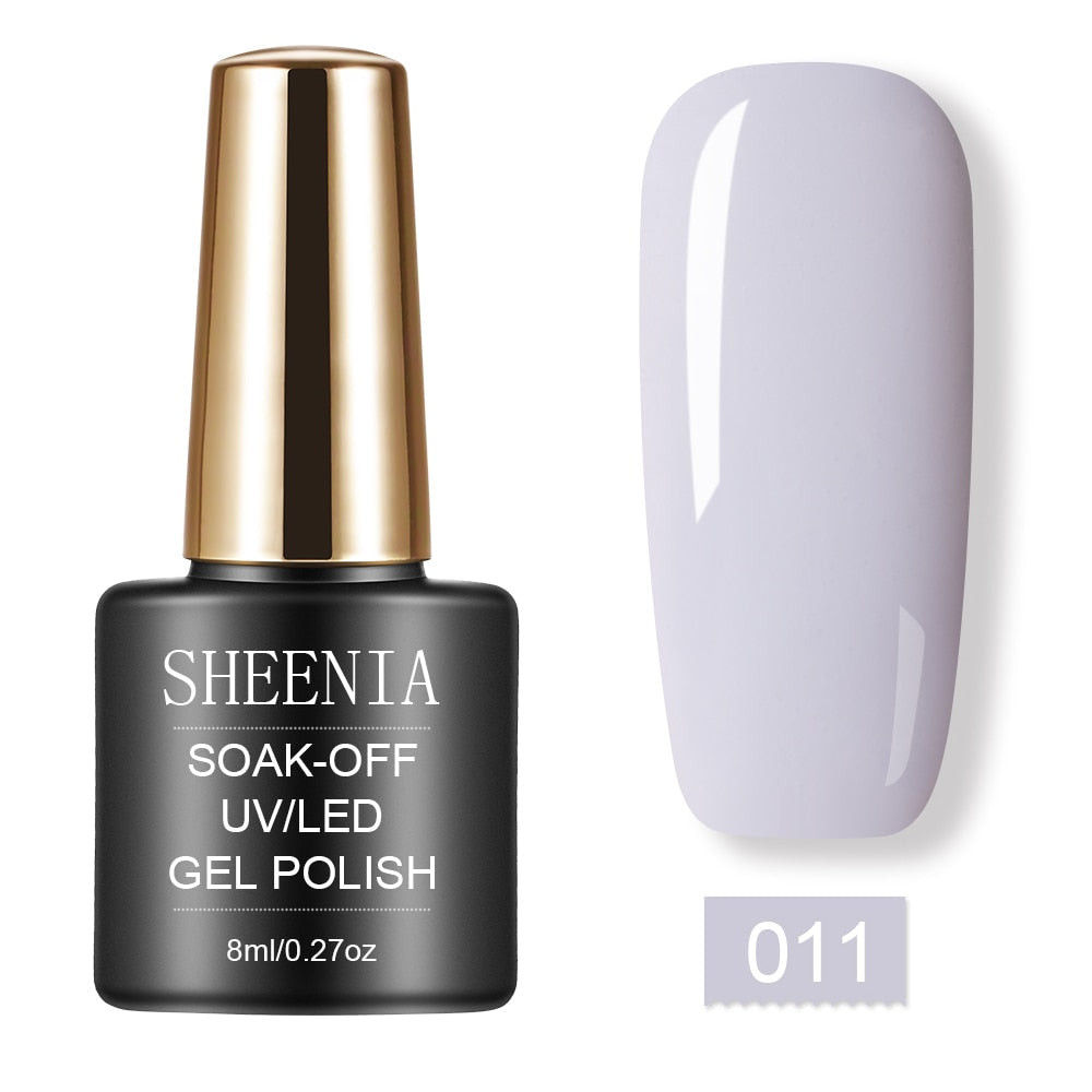 UV Gel Varnish Nail Polish Set For Manicure Gellak Semi Permanent Hybrid Nails Art Off Prime White Gel Nail Polish Top Coat