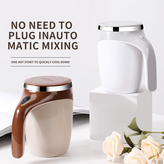 Rechargeable model automatic stirring cup coffee cup high value electric stirring cup lazy milkshake rotating magnetic water cup