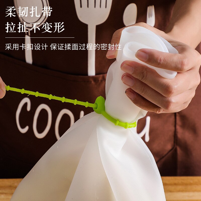A2892 Silicone Knead Dough Bag Dough Kneading Bag Baking Bag Freshness Protection Package
