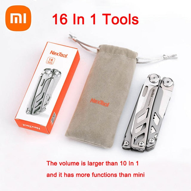 NexTool Mini Flagship 10 IN 1 Multi Functional Tool Folding EDC Hand Tool Screwdriver Pliers Bottle Opener Outdoor