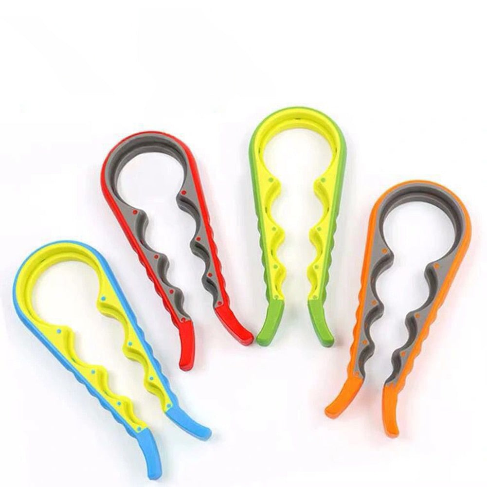 Jar Opener Easy Grip Bottle Opener Twist Off Lid Quick Opening Cooking Everyday Use For Weak Hands And Arthritis
