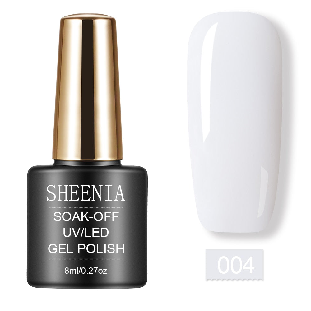 UV Gel Varnish Nail Polish Set For Manicure Gellak Semi Permanent Hybrid Nails Art Off Prime White Gel Nail Polish Top Coat