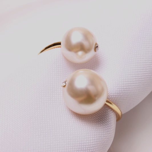 Set Of 6 Napkin Rings Holder Beads Simple And Elegant For Wedding Decoration Dinner Parties Housewarming Gift Everyday Use