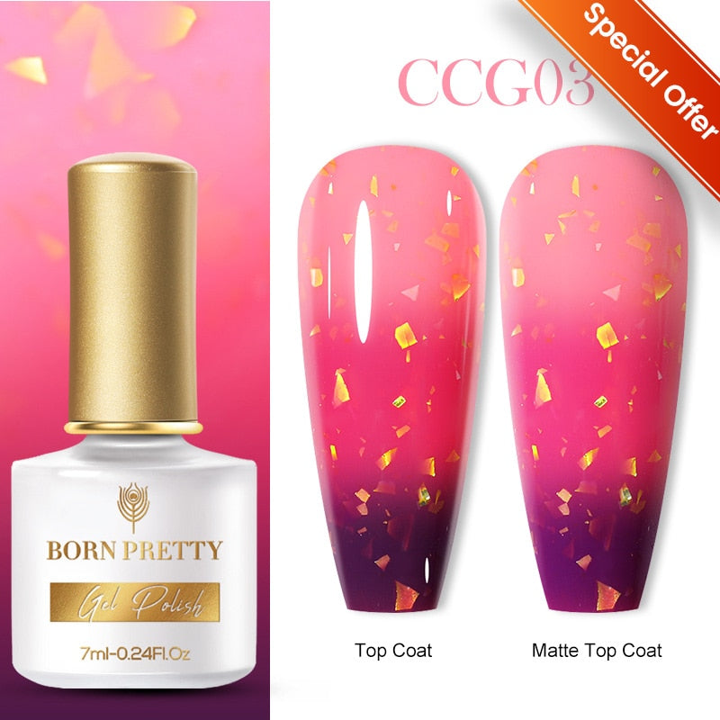 BORN PRETTY Milky Pink Quick Extension Gel Nail Polish Rubber Base Gel Camouflage Color Coat Semi Permanent Nails Art Gels 7ml