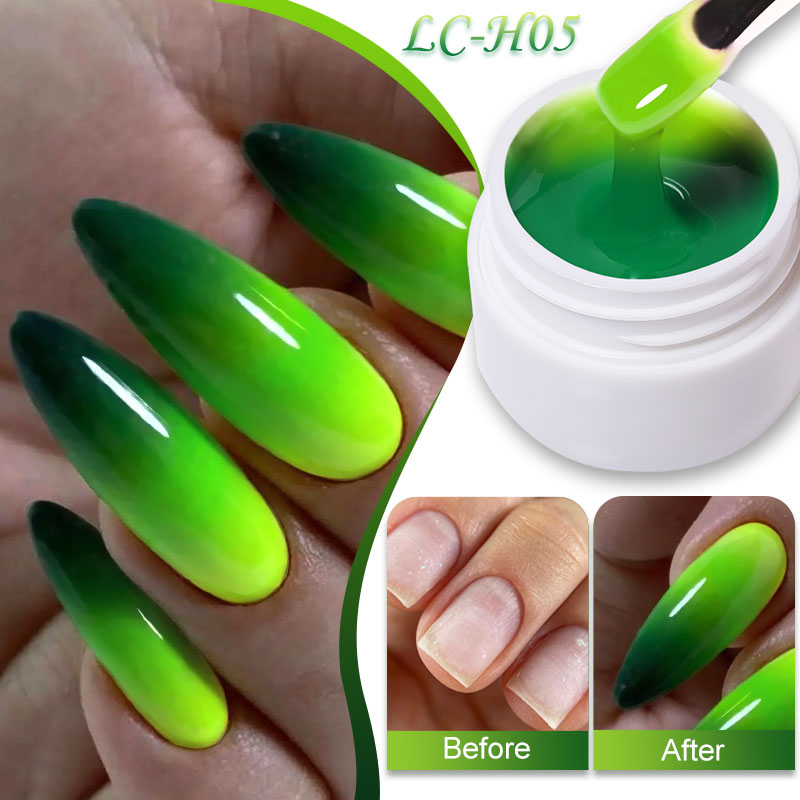 LILYCUTE 5ml Quick Extension Gel Construct Hard Gel Semi Permanent UV LED UV Gel Nail Art Design Faux Ongles Nails Accesorios
