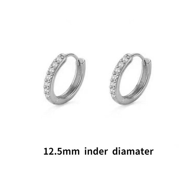 Fashion Hanging earrings Zircon Lightning Short Pendant Drop Ear Ring Ear Bone Sweet Trend Female Jewelry Hoop Earring for Women