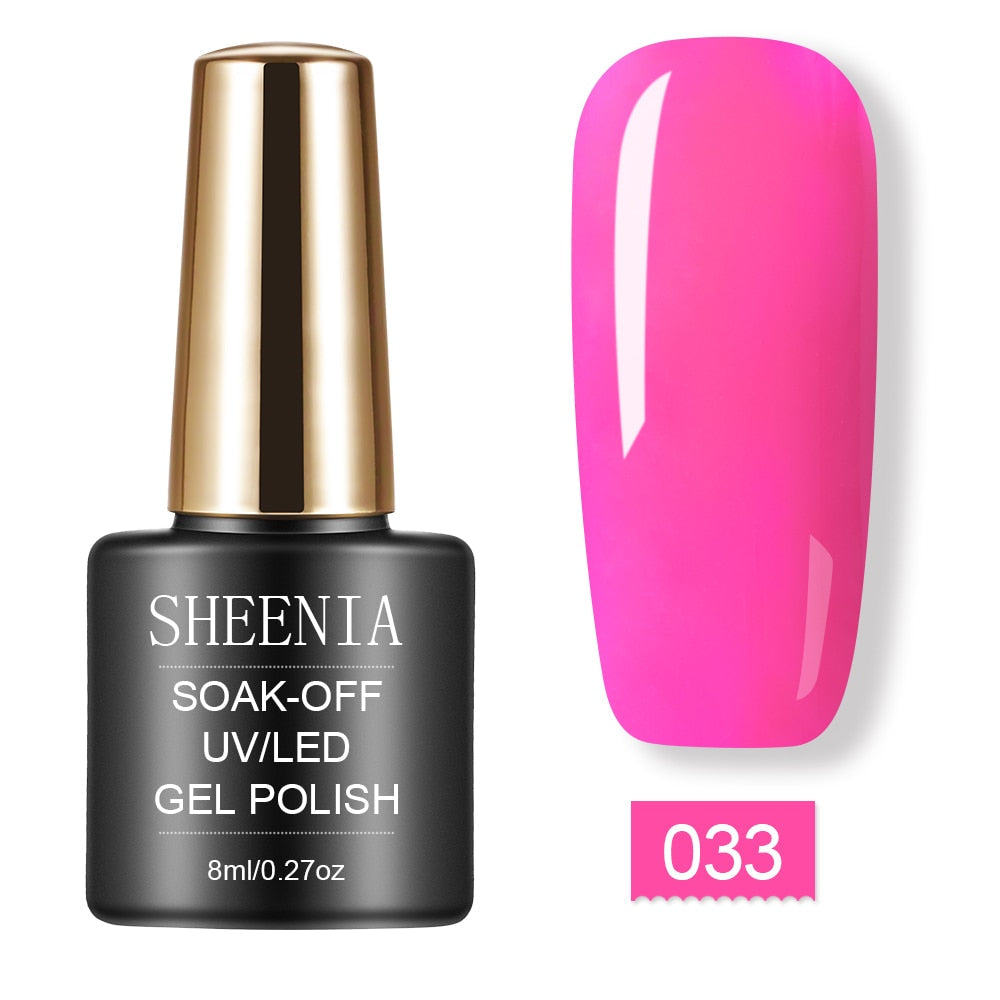 UV Gel Varnish Nail Polish Set For Manicure Gellak Semi Permanent Hybrid Nails Art Off Prime White Gel Nail Polish Top Coat