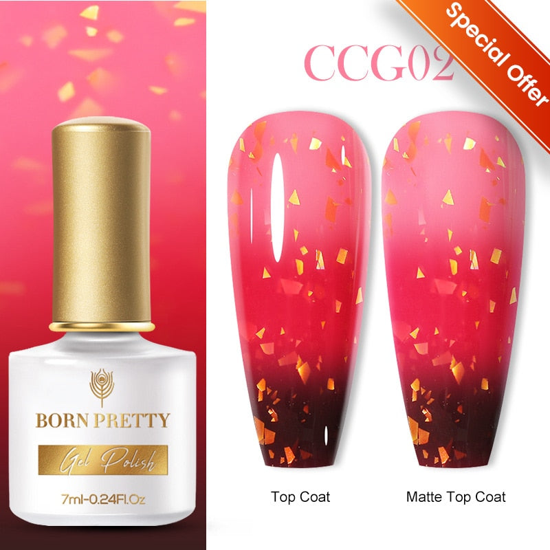 BORN PRETTY Milky Pink Quick Extension Gel Nail Polish Rubber Base Gel Camouflage Color Coat Semi Permanent Nails Art Gels 7ml