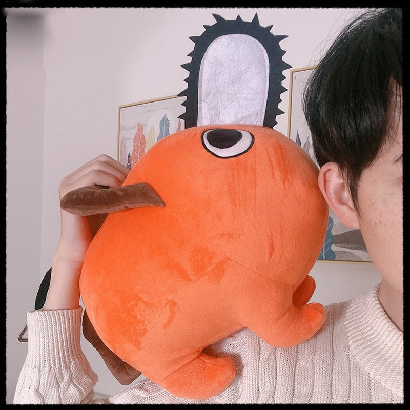 Anime Chainsaw Man Plush Toy Pochita Pendant Keychain Plush Dolls Soft Pillow Collection Cosplay Birthday Gift for Kids