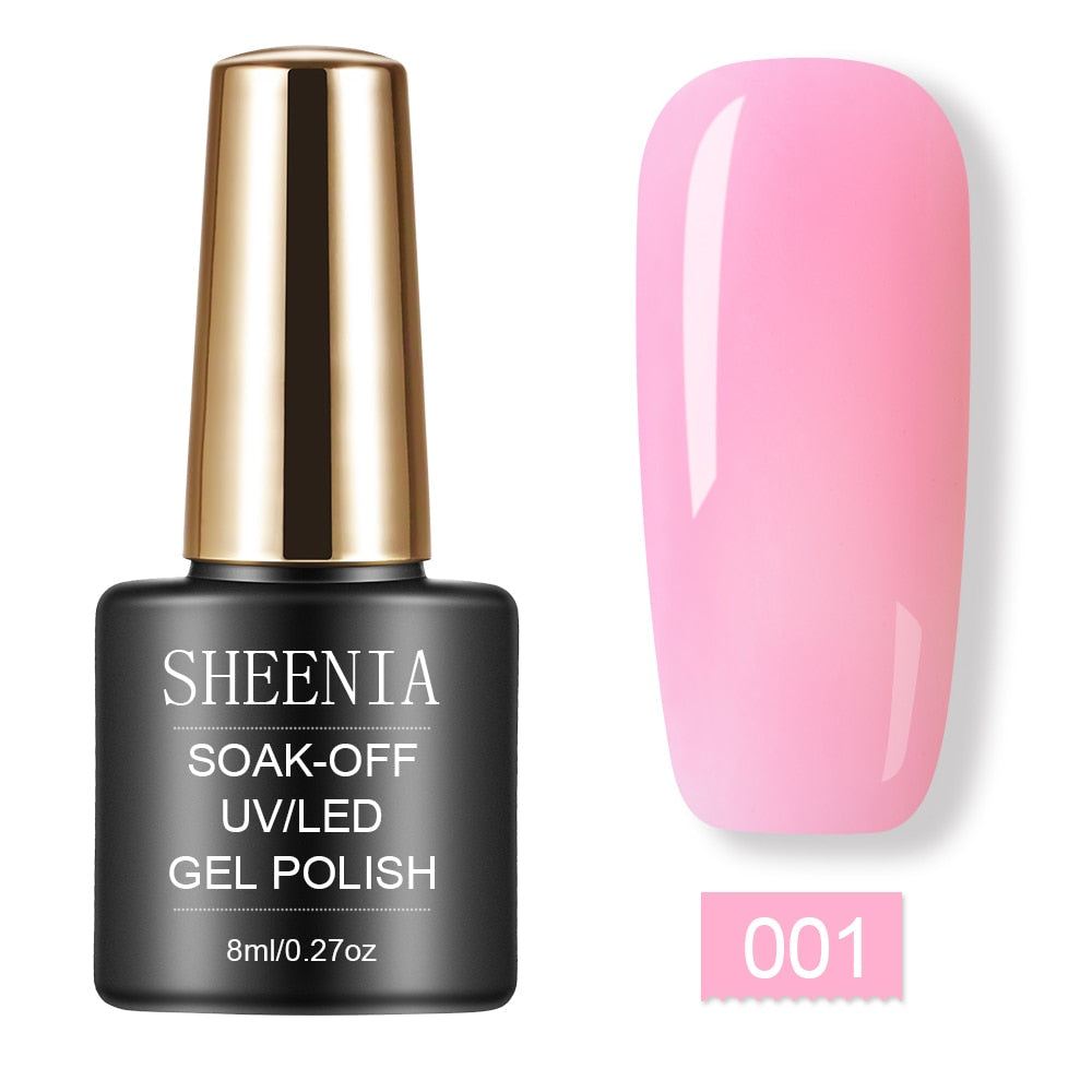 UV Gel Varnish Nail Polish Set For Manicure Gellak Semi Permanent Hybrid Nails Art Off Prime White Gel Nail Polish Top Coat