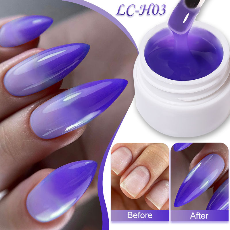 LILYCUTE 5ml Quick Extension Gel Construct Hard Gel Semi Permanent UV LED UV Gel Nail Art Design Faux Ongles Nails Accesorios