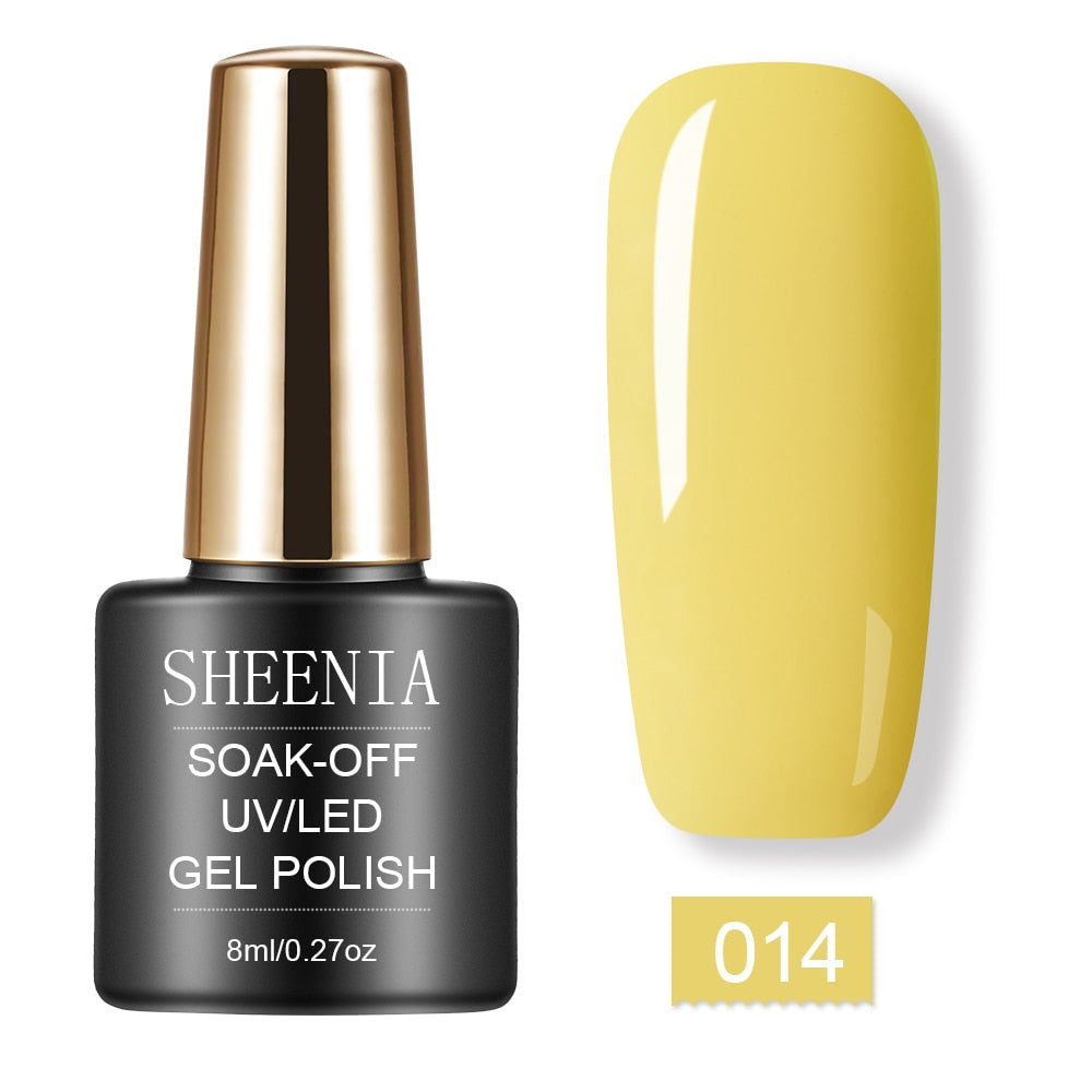 UV Gel Varnish Nail Polish Set For Manicure Gellak Semi Permanent Hybrid Nails Art Off Prime White Gel Nail Polish Top Coat