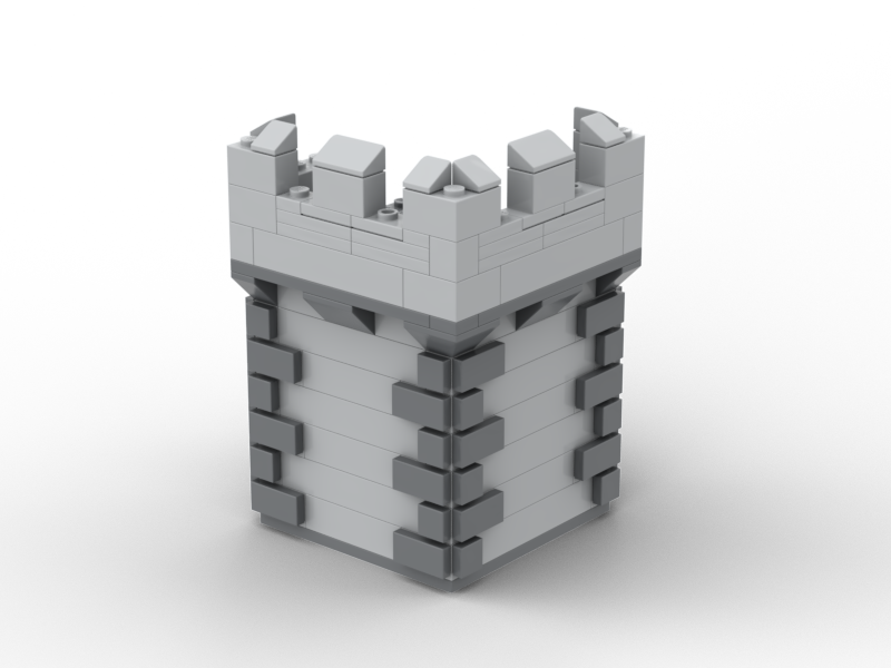 Medieval Castle Wall Model Building Blocks Ancient Military Siege Weapons Tent Watchtower Chariot Bonfire Carriage Bricks Toys