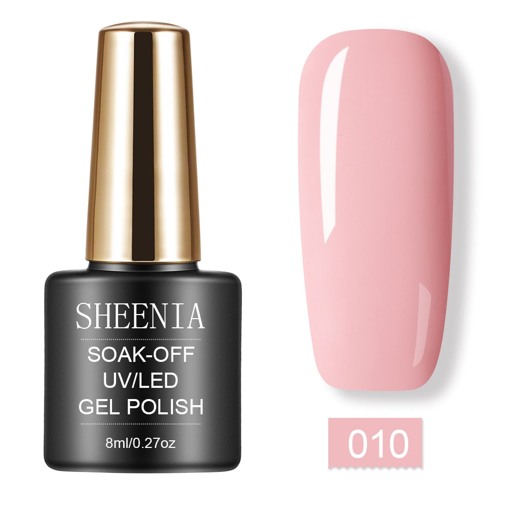 UV Gel Varnish Nail Polish Set For Manicure Gellak Semi Permanent Hybrid Nails Art Off Prime White Gel Nail Polish Top Coat