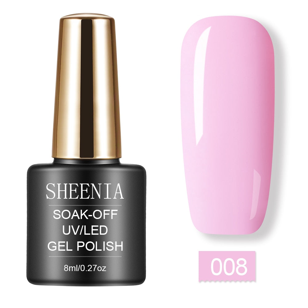 UV Gel Varnish Nail Polish Set For Manicure Gellak Semi Permanent Hybrid Nails Art Off Prime White Gel Nail Polish Top Coat